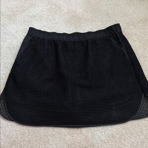 iCB Black Mesh Women's Silk Bottom Skort w/Pockets Size 4